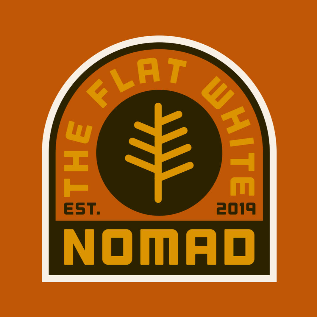 Flat White Nomad logo