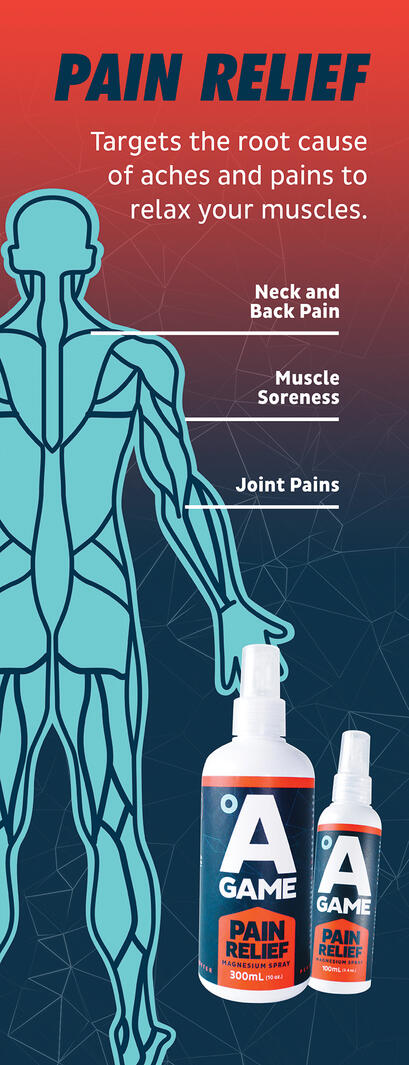 A-Game Relief banner